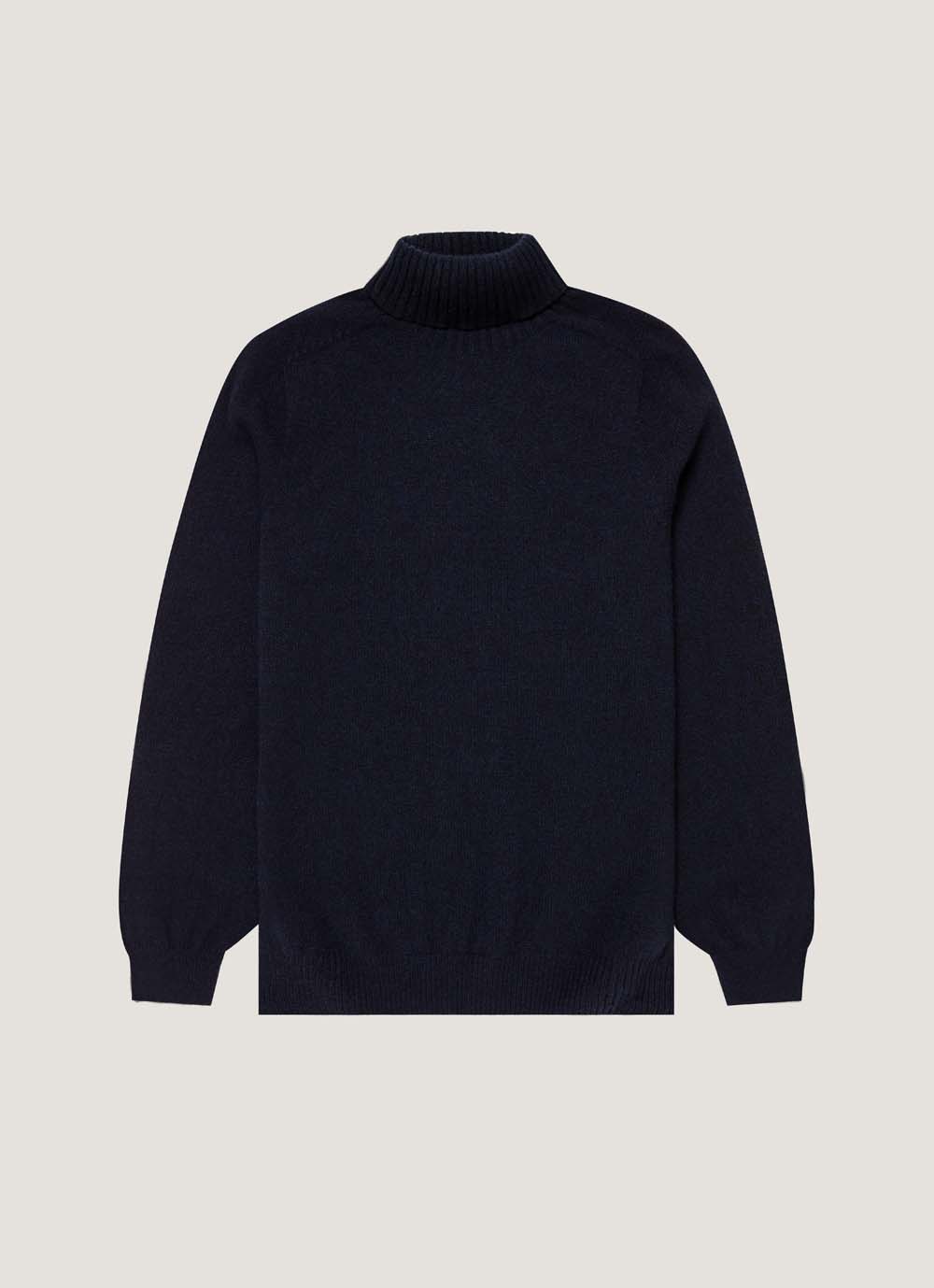 Scottish Lambswool Roll Neck Jumper